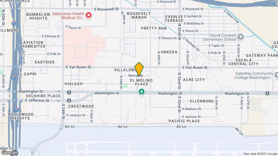 2905 E Monroe St Map and Location Details