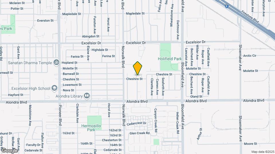 12301 Cheshire St Mapa y Detalles de la Ubicación