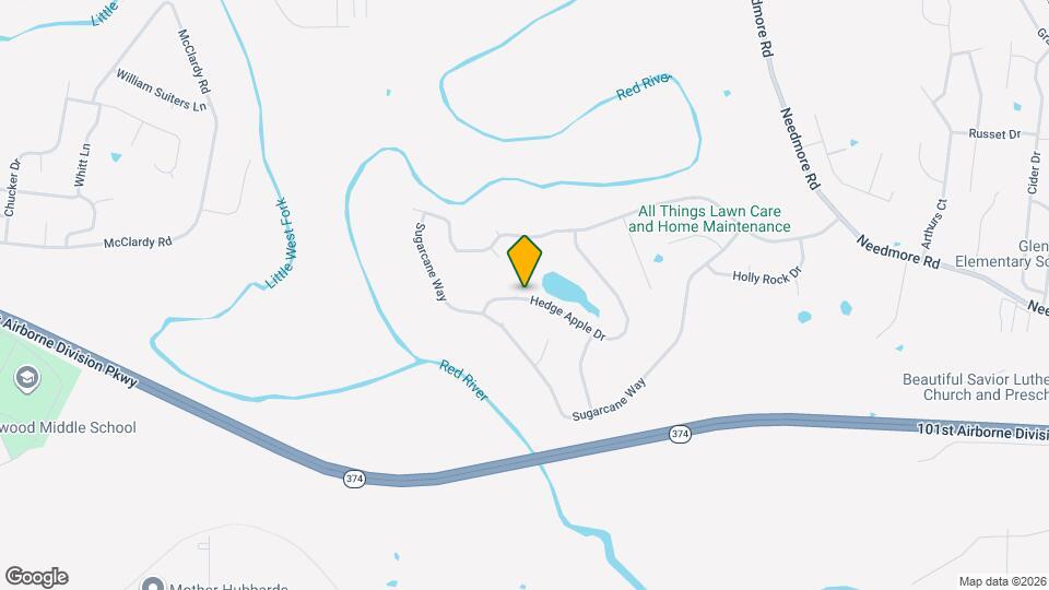 934 Hedge Apple Dr Map and Location Details