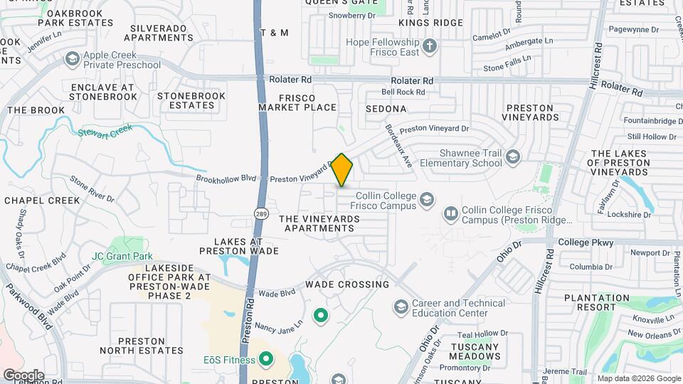 9501 Winter Park Dr Map and Location Details