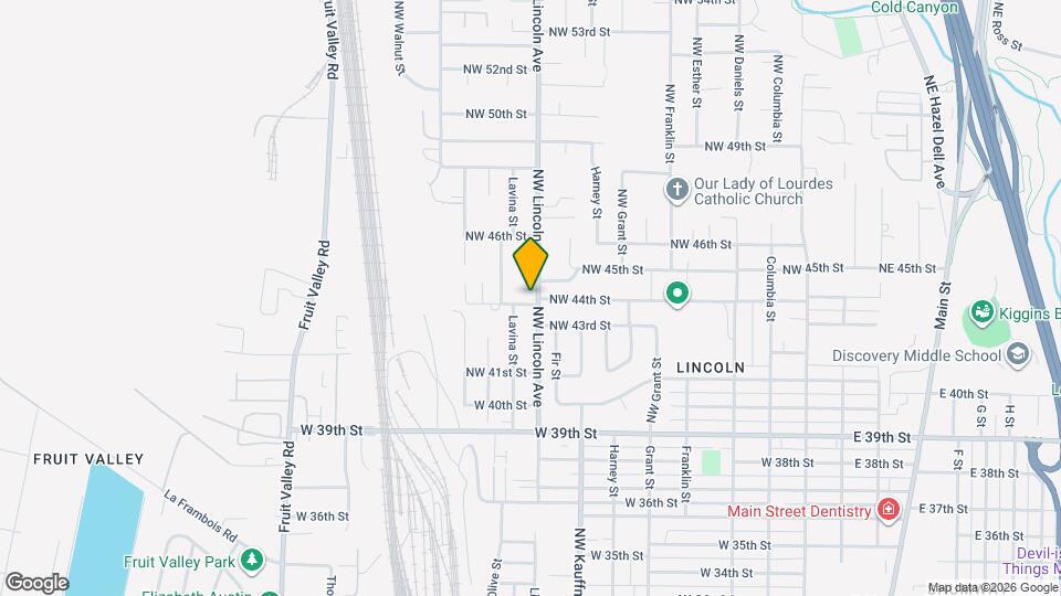 1100 NW 43rd St Map and Location Details