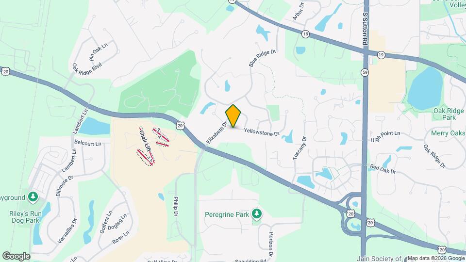 1527 Yellowstone Dr Map and Location Details