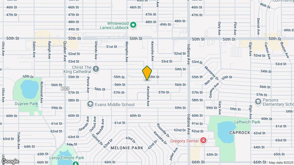 3614 56th St Mapa y Detalles de la Ubicación