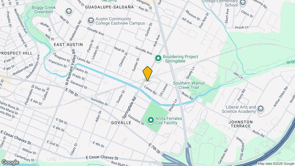 904 Chote Ave Map and Location Details