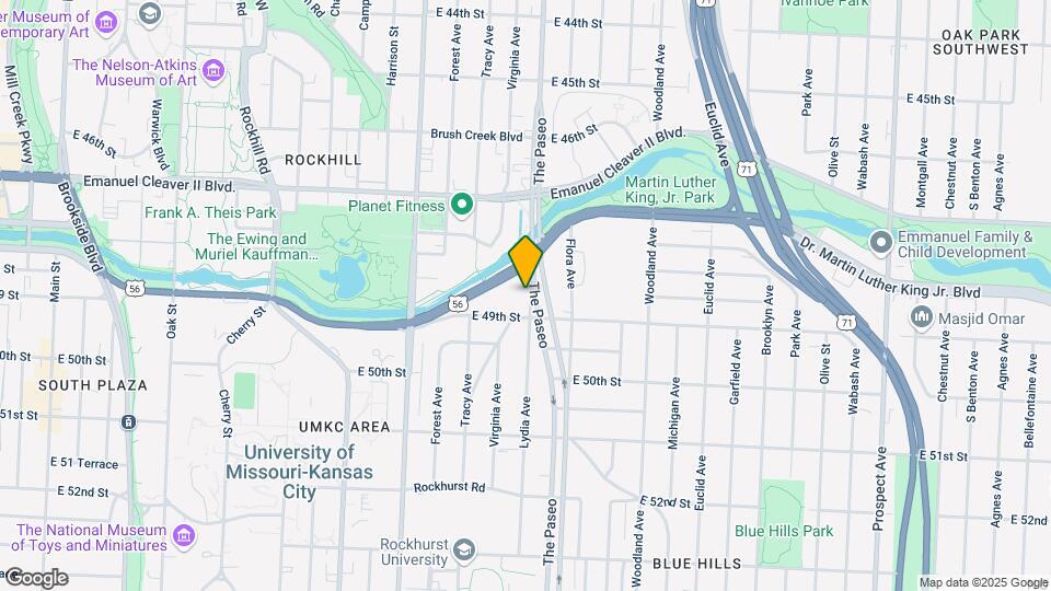 University Meadows Map and Location Details