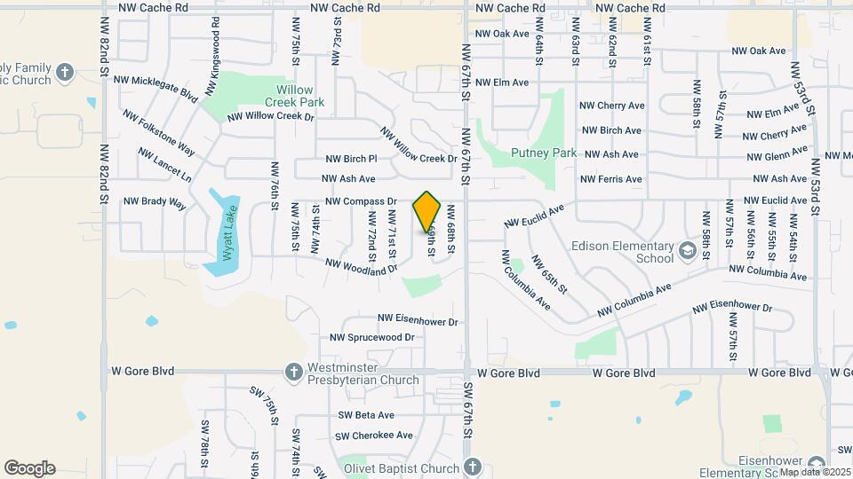 412 NW 69th St Map and Location Details