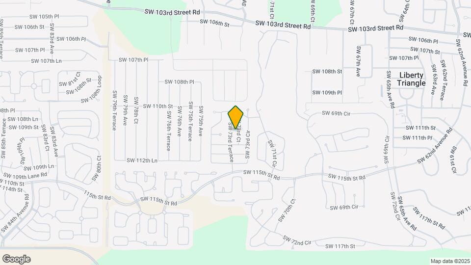 11122 SW 73rd Ct Mapa y Detalles de la Ubicación