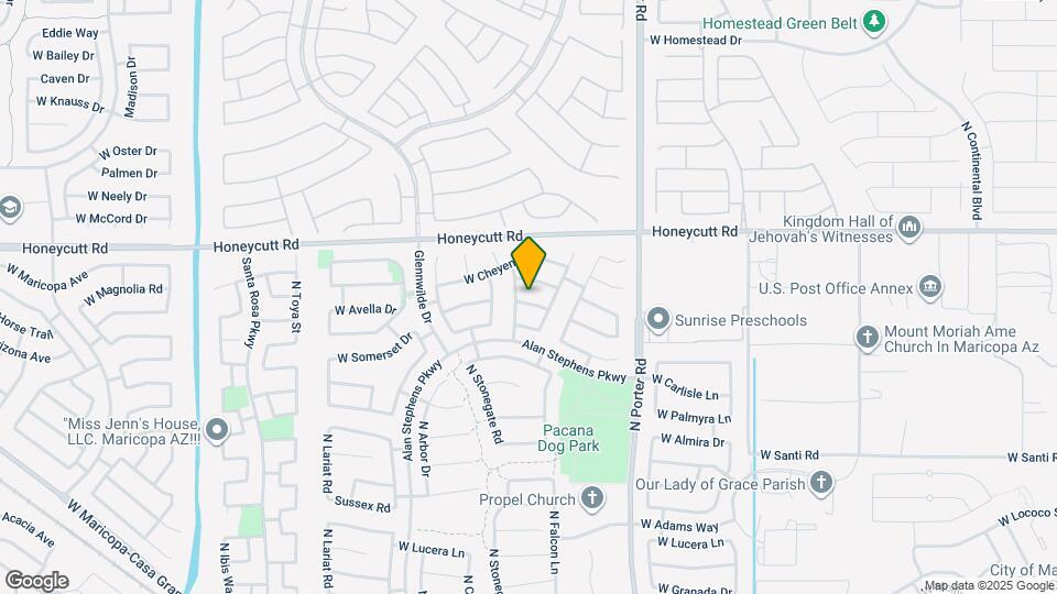 41904 W Corvalis Ln Map and Location Details