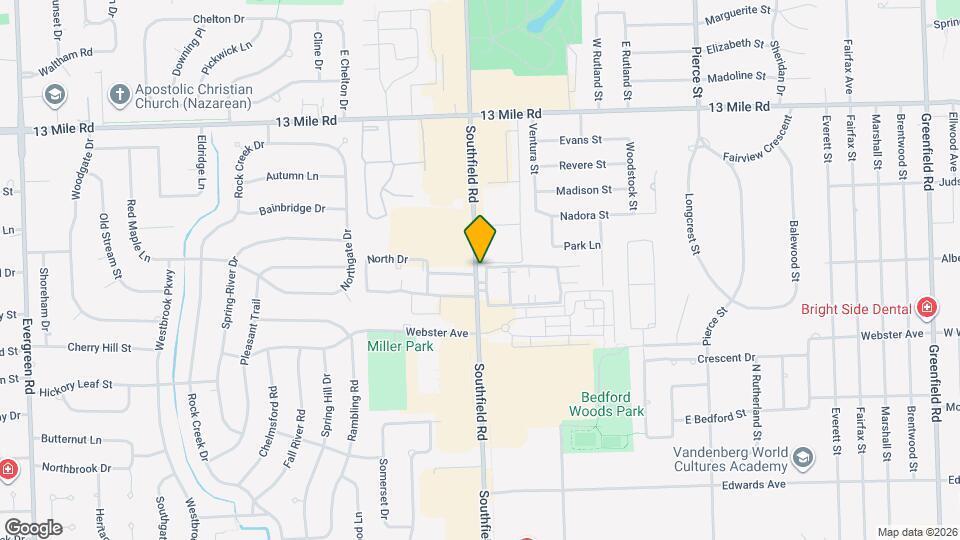 30268 Southfield Rd Map and Location Details