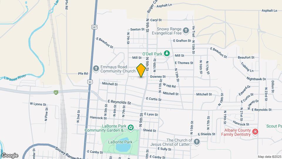 714 Downey St Map and Location Details