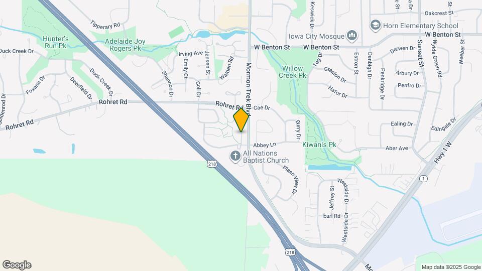 1542 McKinley Pl Map and Location Details