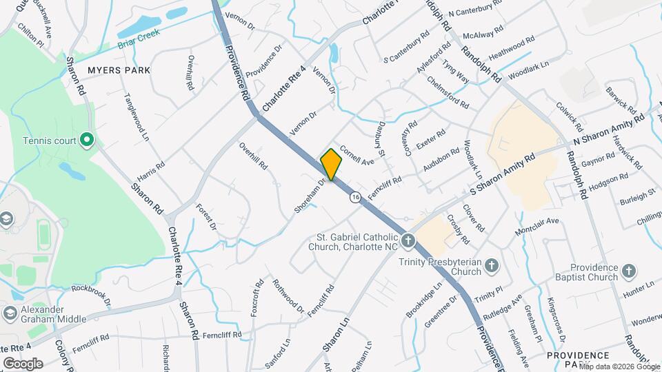 2528 Providence Rd Map and Location Details