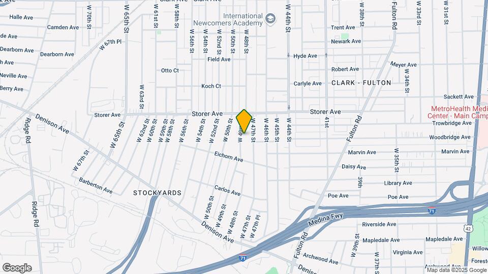 3431 W 49th St Map and Location Details