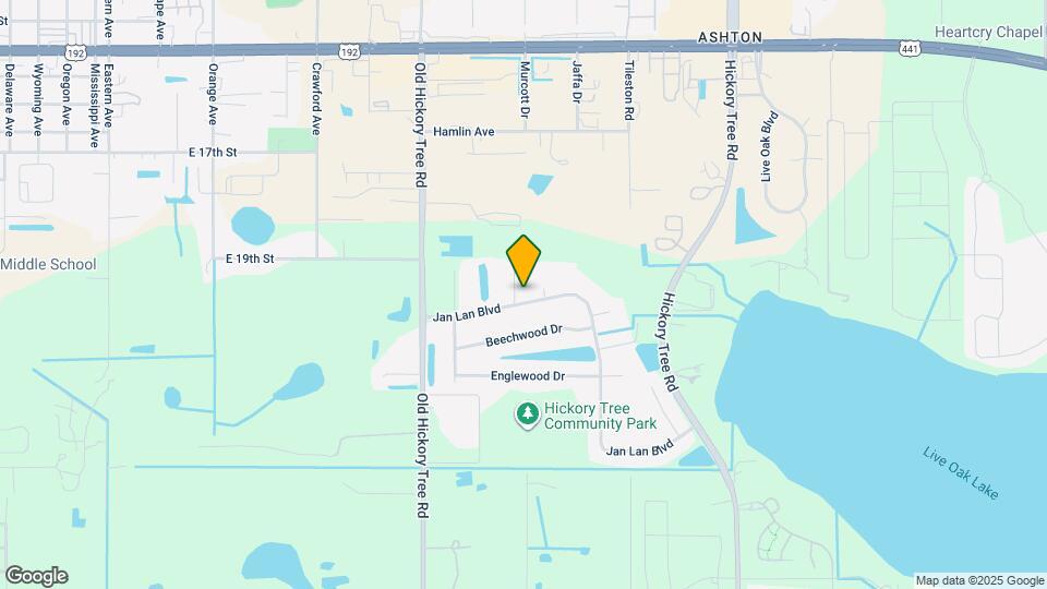 2201 Hickory Wood Ct Map and Location Details