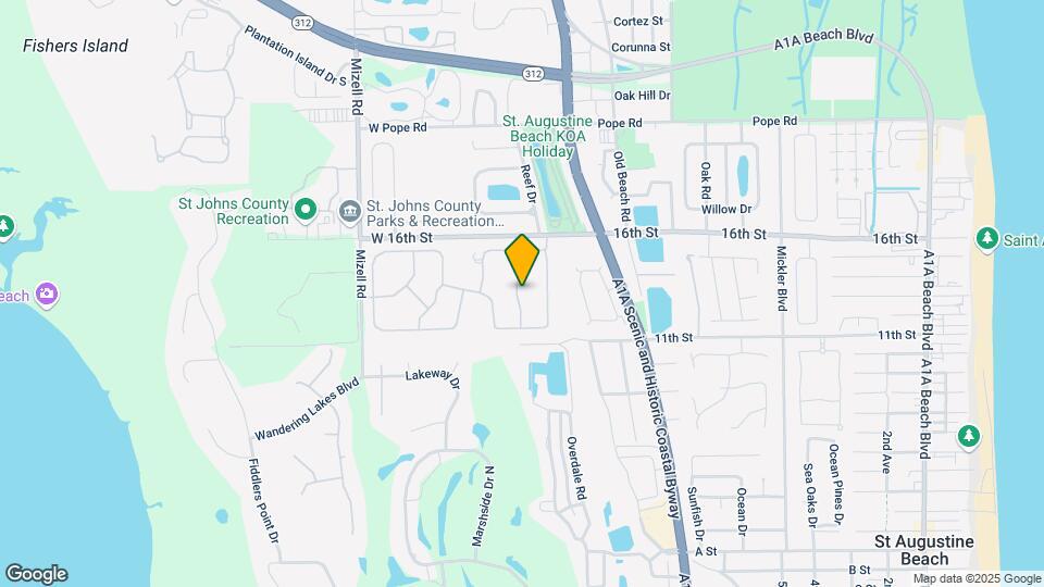 524 Peninsula Ct Map and Location Details