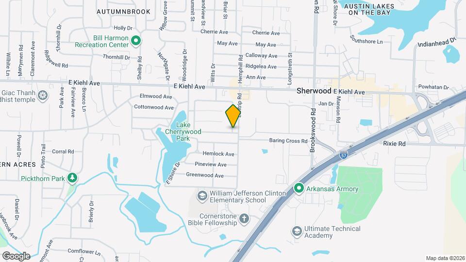 8204 Woodview Dr E Map and Location Details