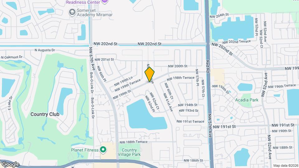 6210 NW 199th St, Unit Studio1/1 Map and Location Details