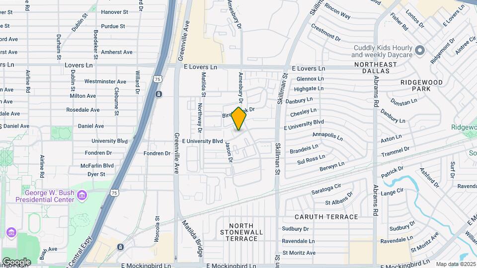 5937 E University Blvd Map and Location Details