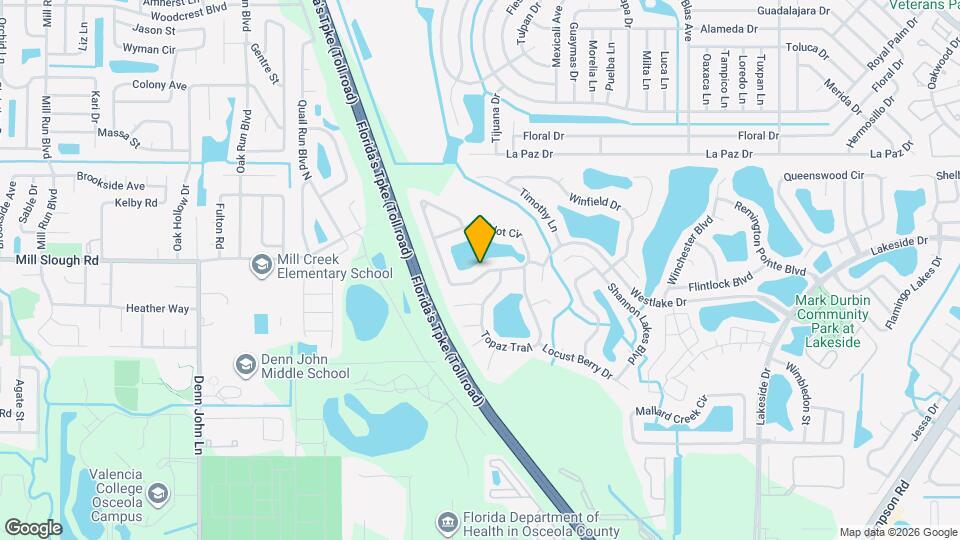 1915 Peridot Cir Map and Location Details