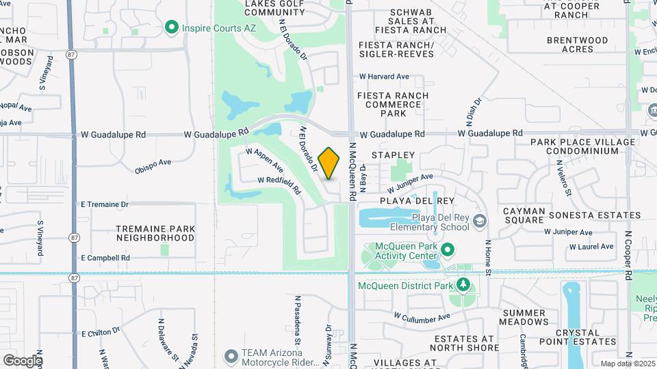 645 N El Dorado Dr Map and Location Details