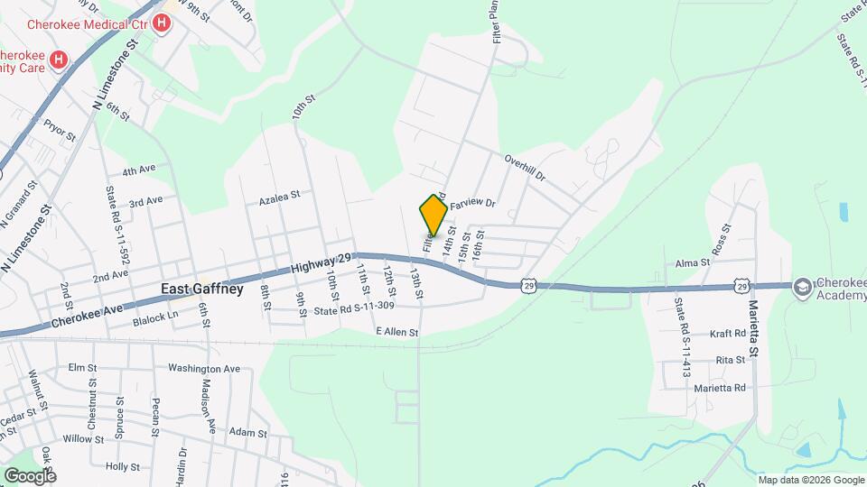 112 Filter Plant Rd Map and Location Details