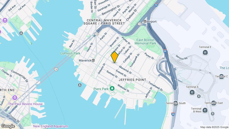 215 Maverick St, Unit 212-3 Mapa y Detalles de la Ubicación