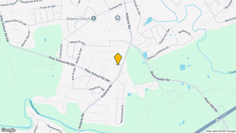 5419 Roberta Crossing Dr Map and Location Details