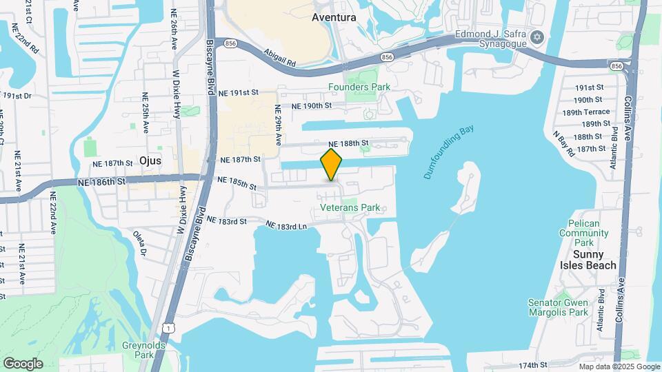3001 NE 185th St, Unit 517 Map and Location Details