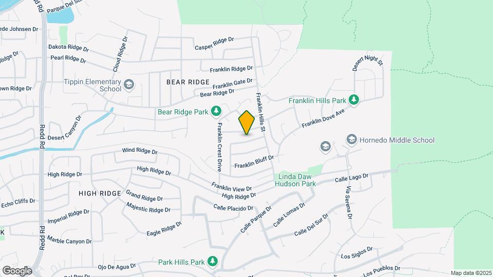 6321 Franklin Trail Drive Map and Location Details