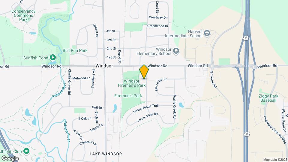 6691 Windsor Ridge Ln Map and Location Details