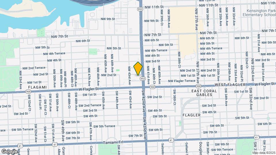 4242 NW 2nd St Map and Location Details