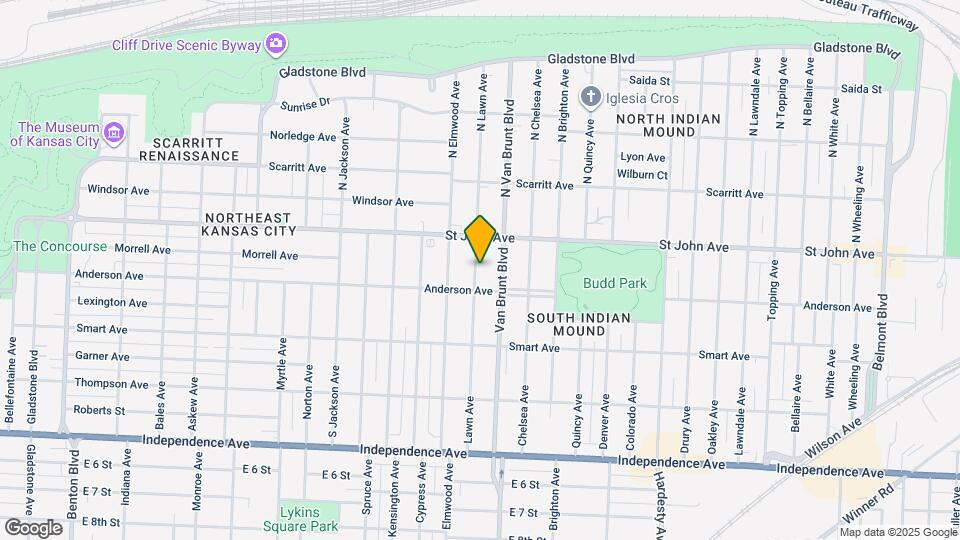 131 Lawn Ave Map and Location Details
