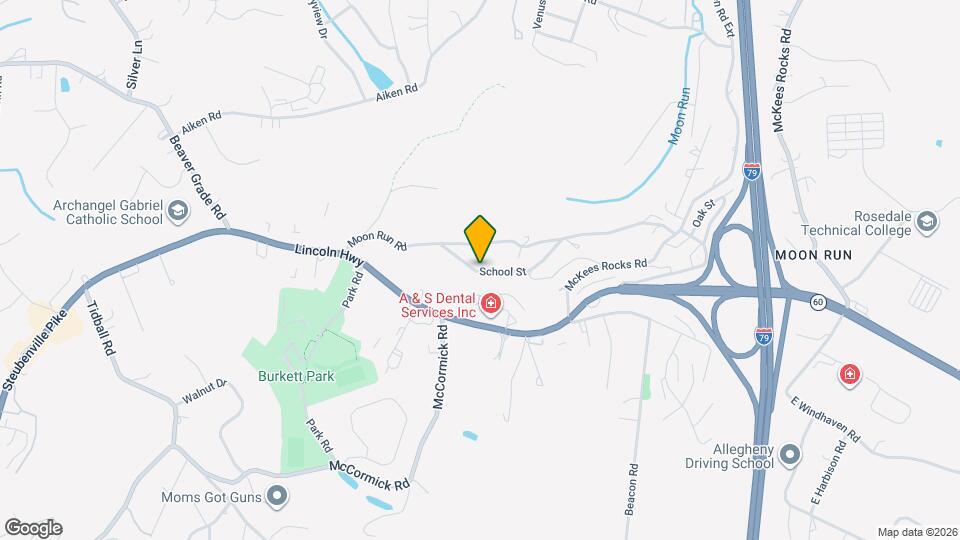 223 School St Map and Location Details