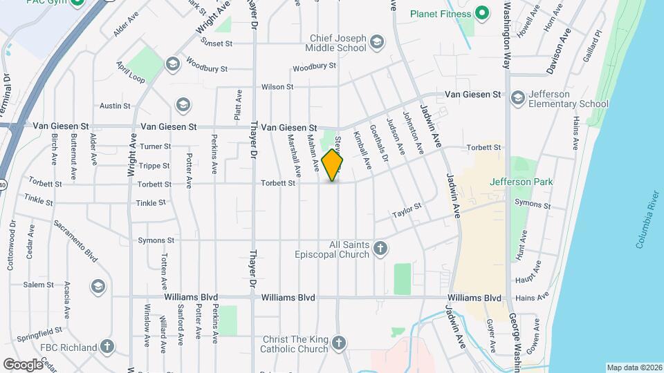 1003 Torbett St Map and Location Details