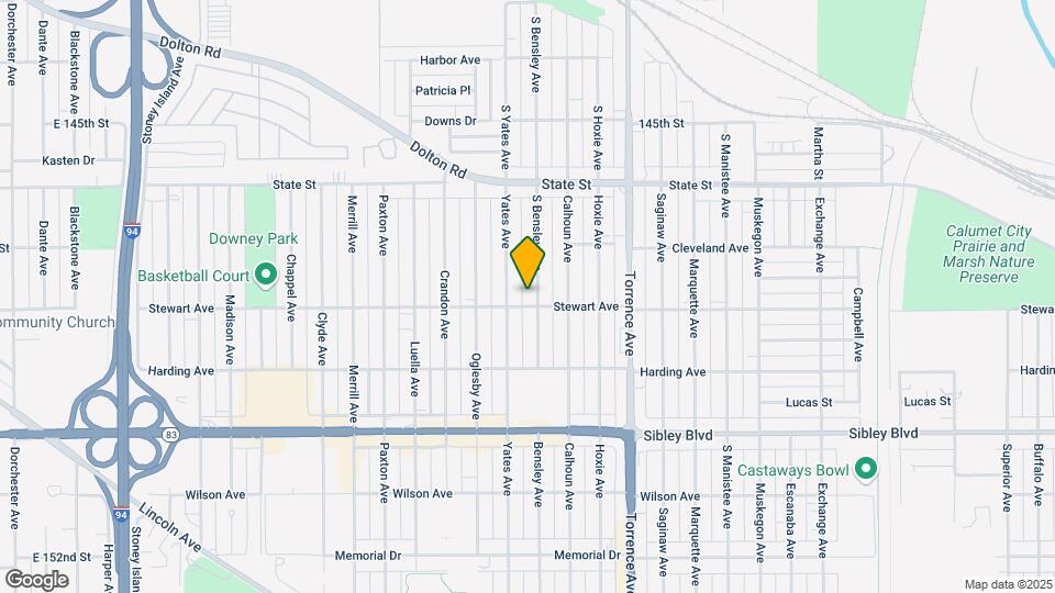 360 Bensley Ave Map and Location Details
