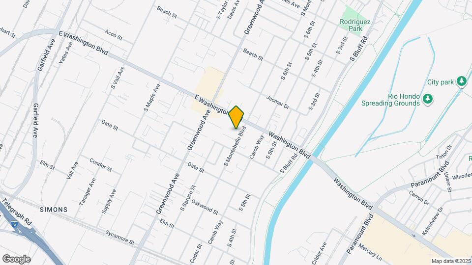 1033 S Montebello Blvd Map and Location Details