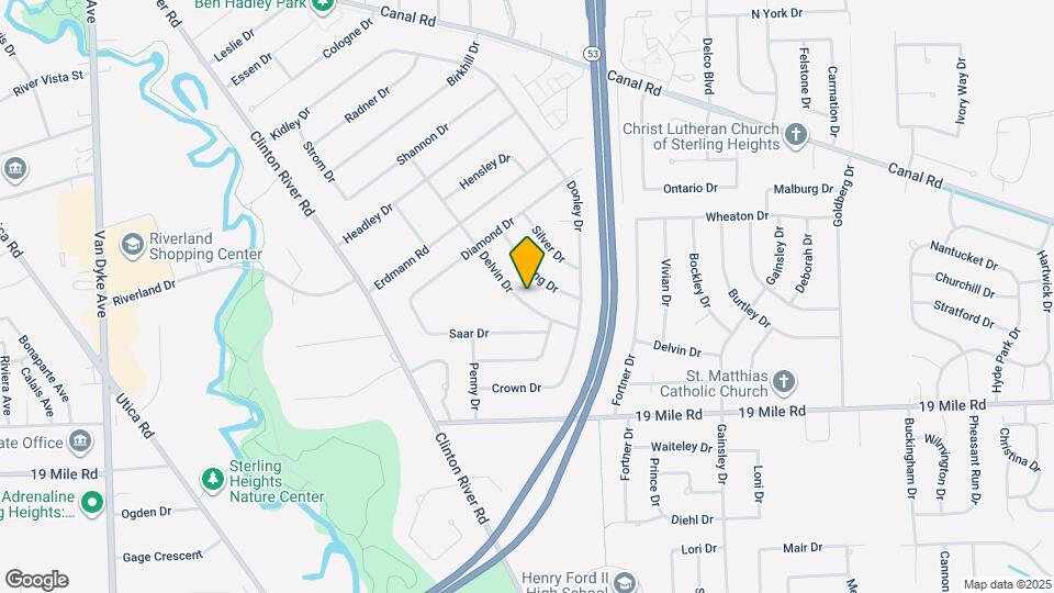 11423 Delvin Dr Map and Location Details