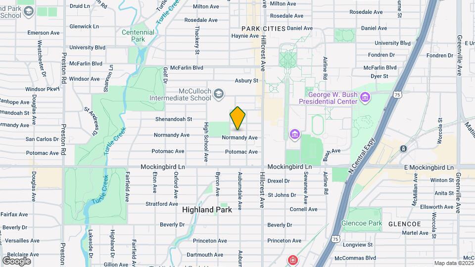 3444 Normandy Ave Map and Location Details