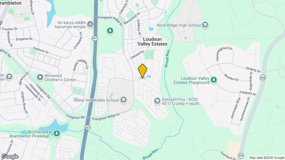 43168 Hattontown Woods Terrace Map and Location Details