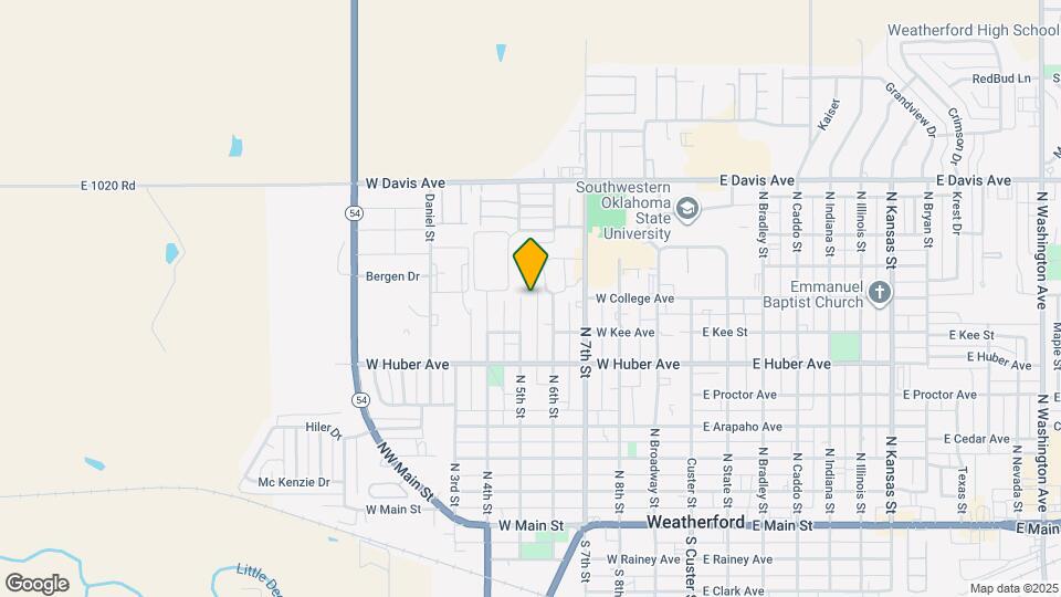 714 N 5th St Map and Location Details