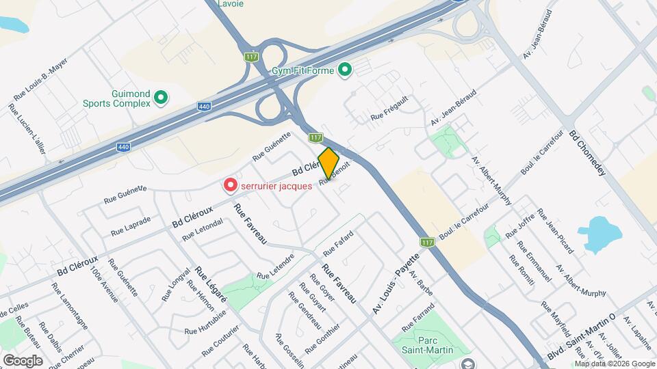 4056 Benoit Rue Map and Location Details