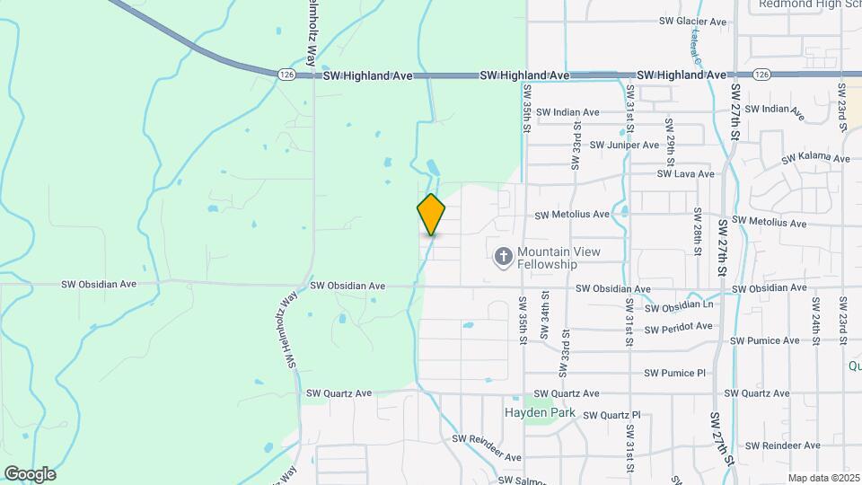 3842 SW Metolius Ave Map and Location Details