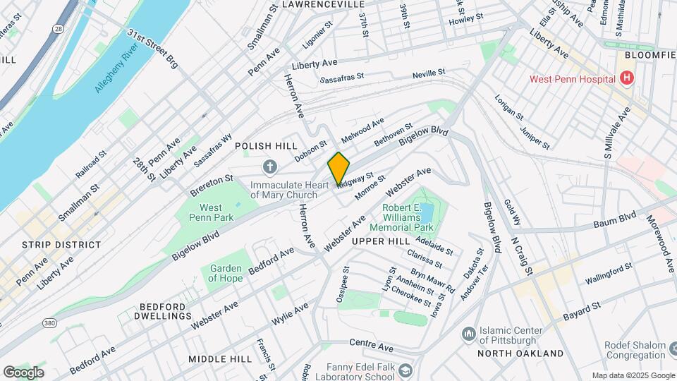 3358 Ridgway St Mapa y Detalles de la Ubicación