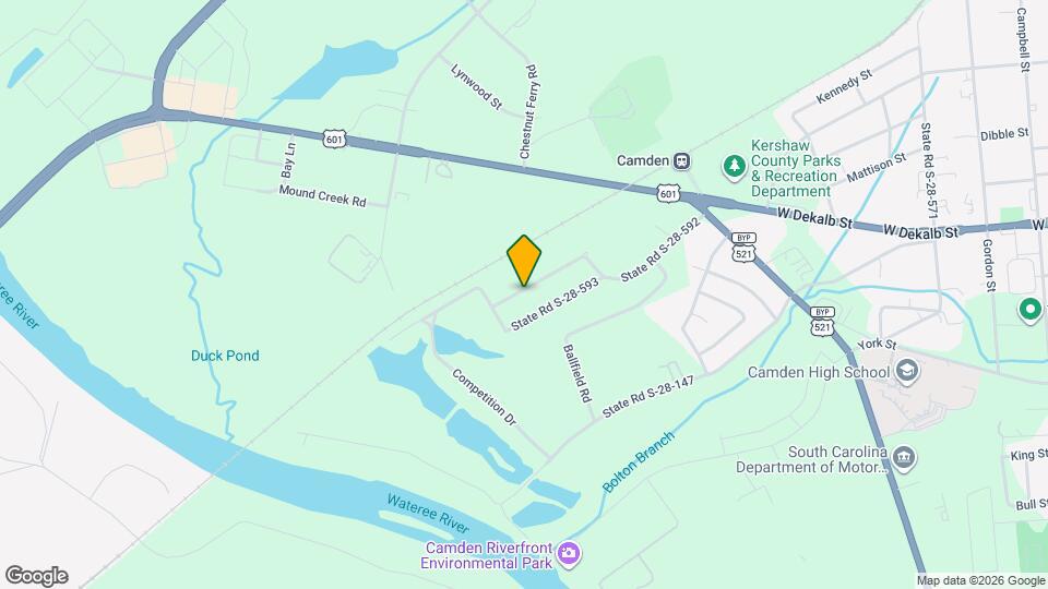 914 Wateree Blvd Map and Location Details