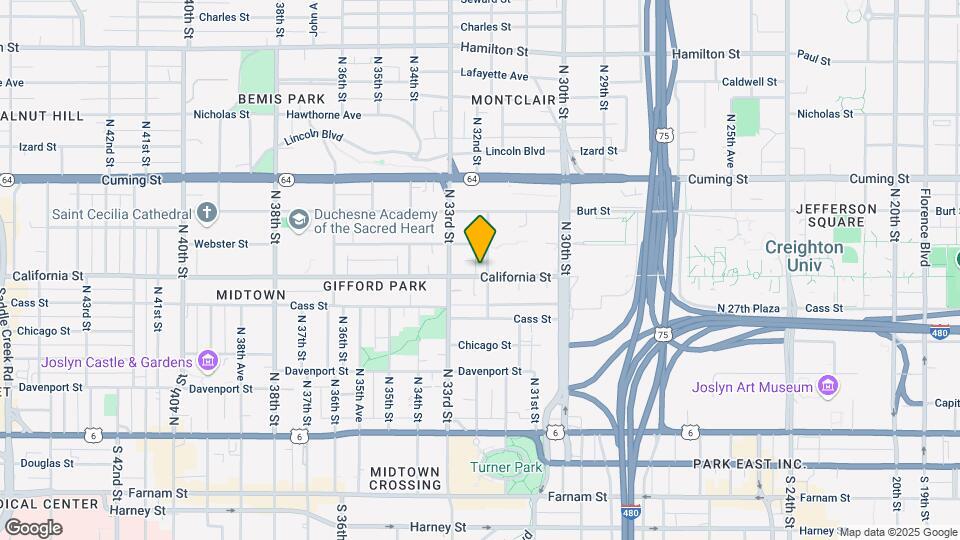 3208 California St Mapa y Detalles de la Ubicación