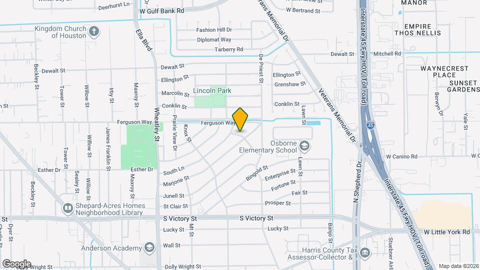 8626 Williamsdell St Map and Location Details