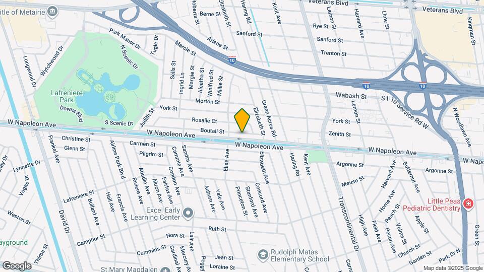 5700 Boutall St Map and Location Details