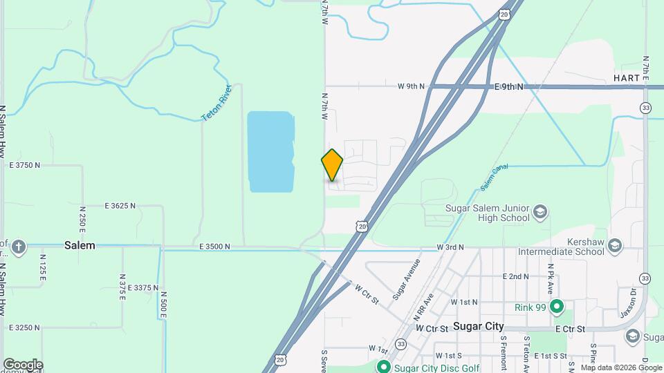 514 Harvester Ave Map and Location Details