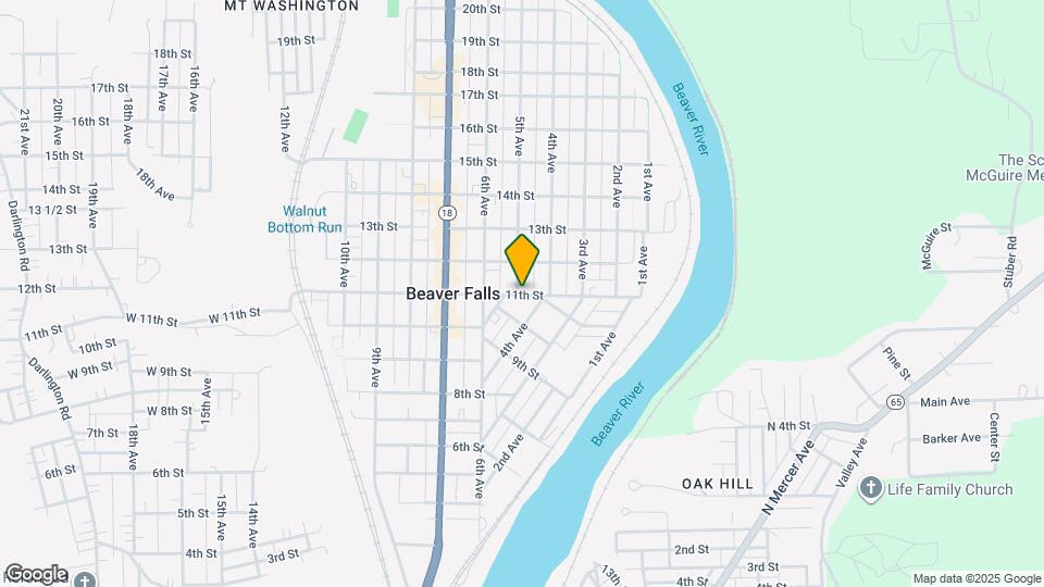 418 11th St Map and Location Details