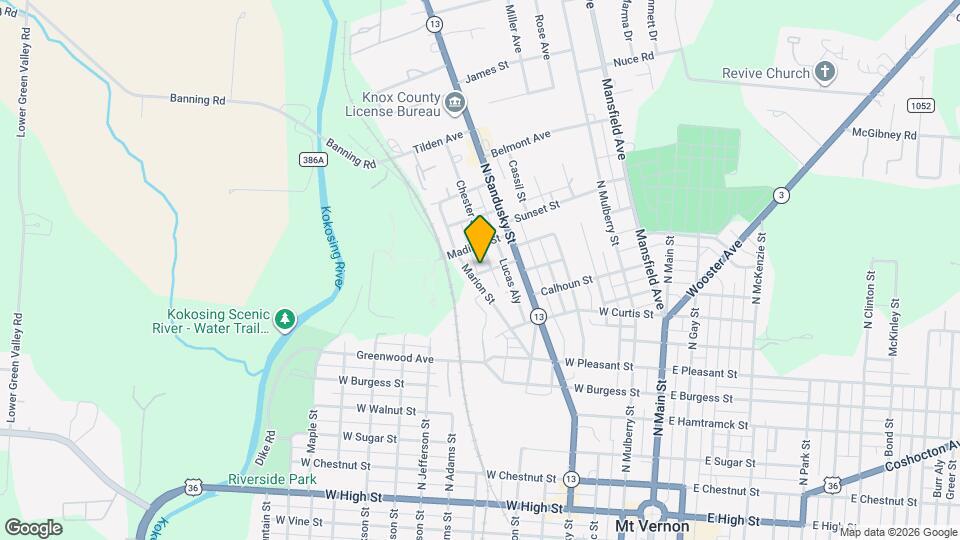 103 N Monroe St Map and Location Details